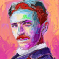 Tesla (30x30,50x50,100x100cm)